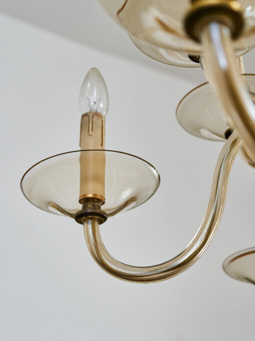 Kronleuchter aus Muranoglas 1970 – Bild 6