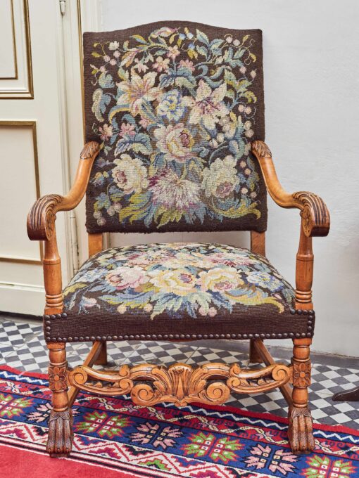 Paired chair Louis XIII. Dub - Image 6