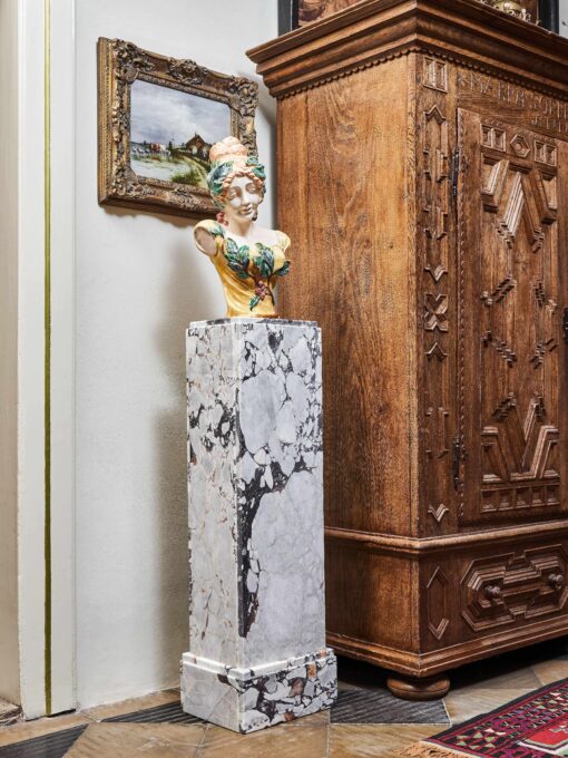 Marble pedestal in art deco style - Image 2