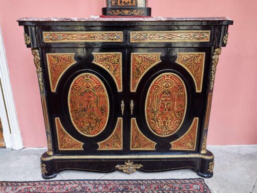 Komoda Boulle s mramorovou deskou – Bild 12