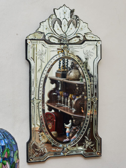 Großer venezianischer Spiegel 136 x 69 cm – Bild 3