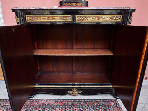 Komoda Boulle s mramorovou deskou – Bild 11