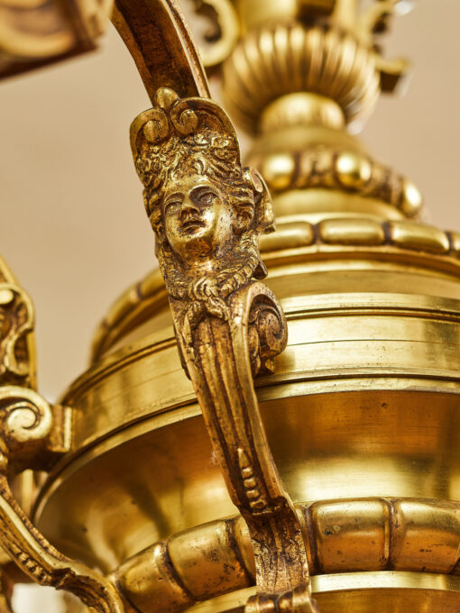 Antique French chandelier Mazarin - Image 9