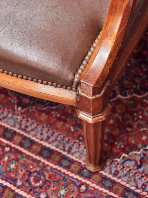 Antique massive chair to the desk - Image 5