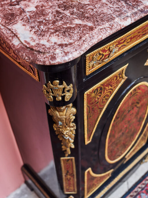Komoda Boulle s mramorovou deskou – Bild 9