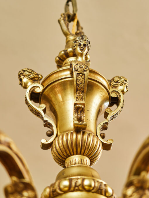 Antique French chandelier Mazarin - Image 7