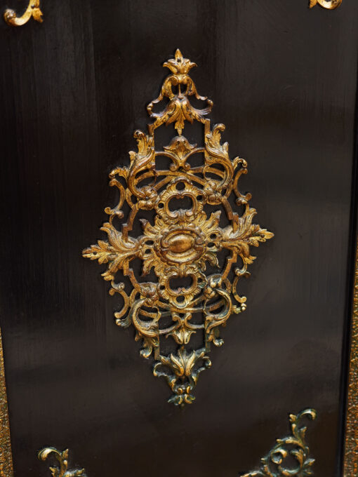 Antique chest of Napoleon III unloaded brass - Image 9