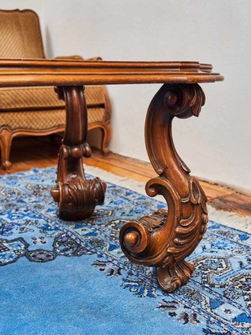 A coffee table carved in a Baroque style - Image 3