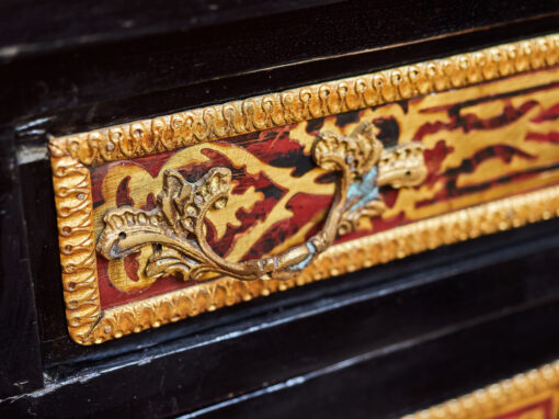 Komoda Boulle s mramorovou deskou – Bild 7