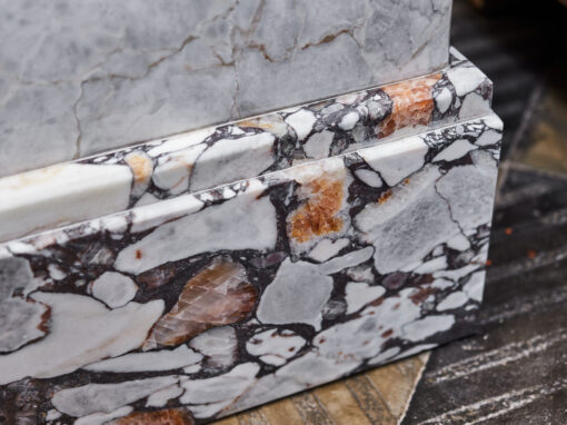 Marble pedestal in art deco style - Image 7