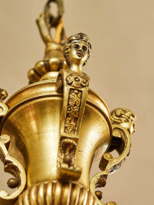 Antique French chandelier Mazarin - Image 5
