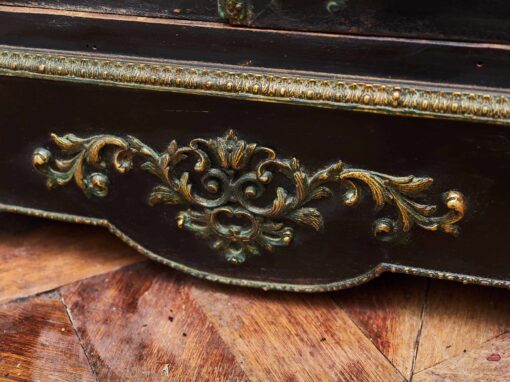 Antique chest of Napoleon III unloaded brass - Image 7