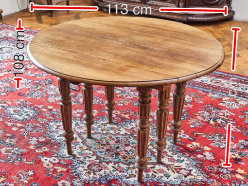 Gate Leg Table sofa table - Image 3