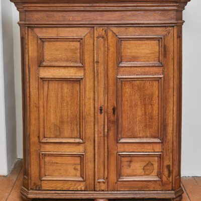 Antique oak wardrobe from 19. century