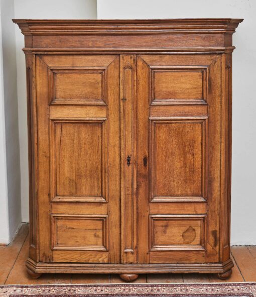 Antique oak wardrobe from 19. century