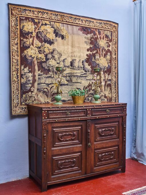 Neorenesanční komoda z masivního dubu cca 1800 – Bild 2