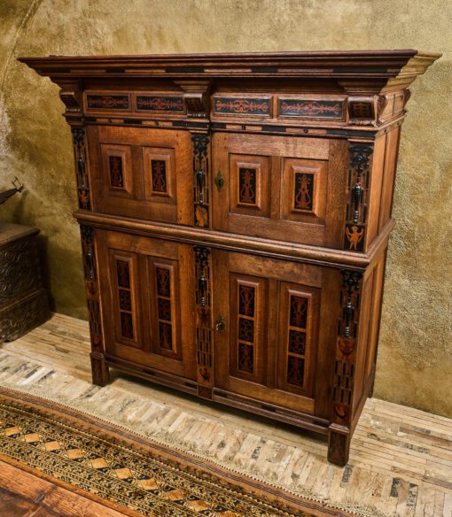 Dutch Renaissance ("Beeldenkast") she 17. century - Image 11