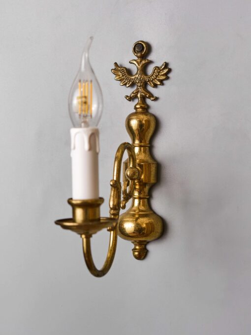 Holandská nástěnná lampa / aplika - Obrázek 8