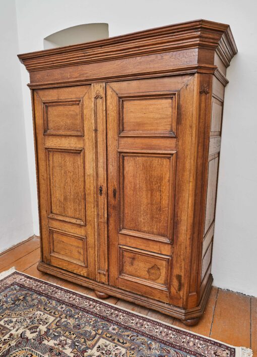 Antique oak wardrobe from 19. century - Image 9