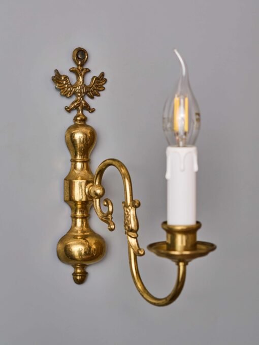 Holandská nástěnná lampa / aplika - Obrázek 7