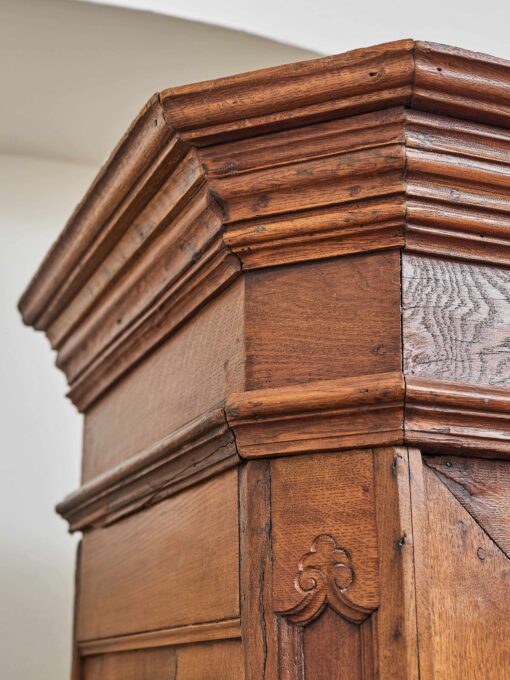 Antique oak wardrobe from 19. century - Image 2