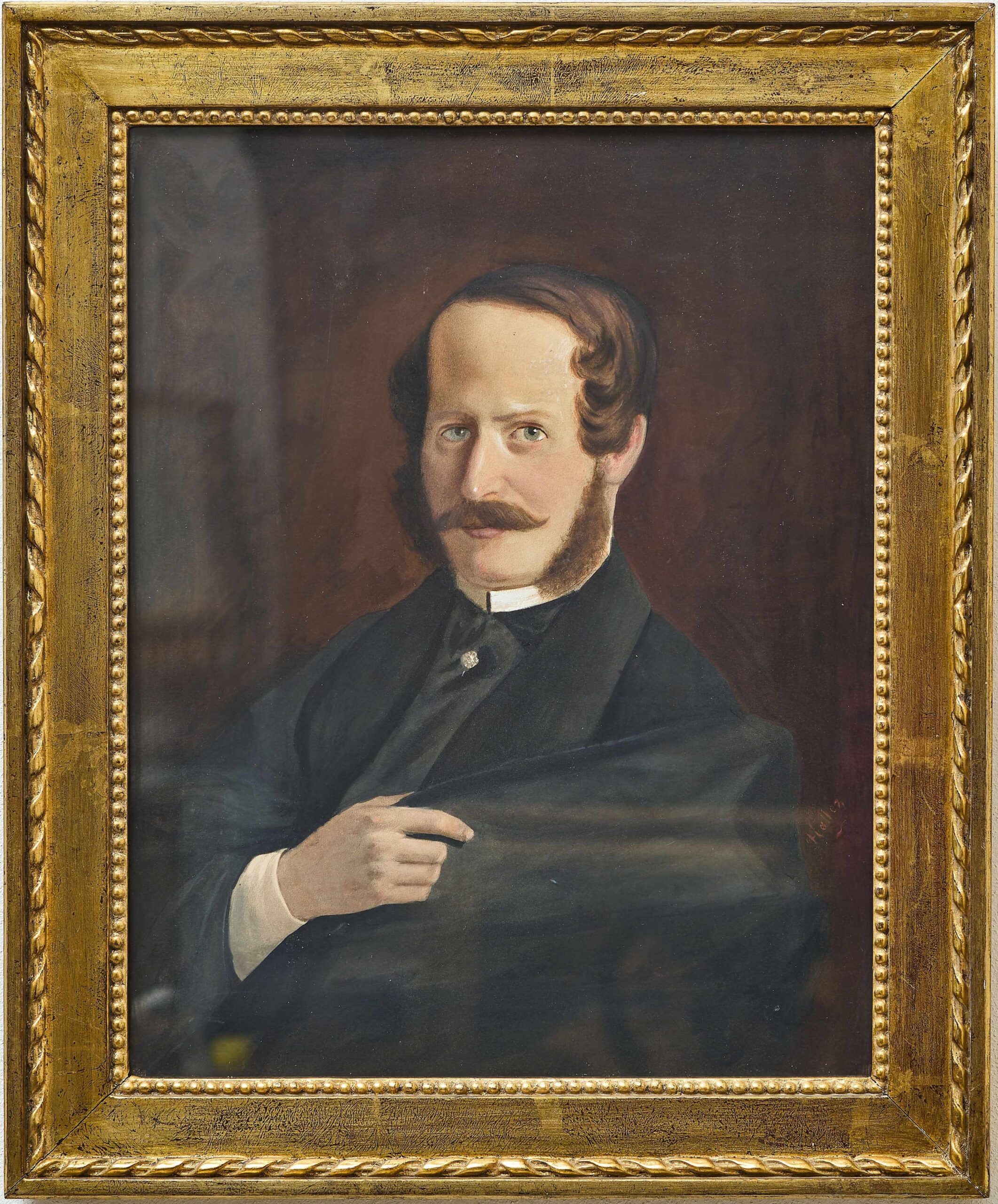 Porträt eines Mannes - Friedrich Ditmar 1817–1901