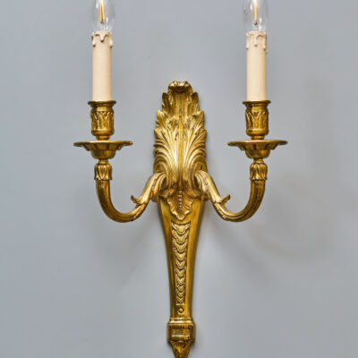 Novoklasicistní nástěnné lampa v 42 cm