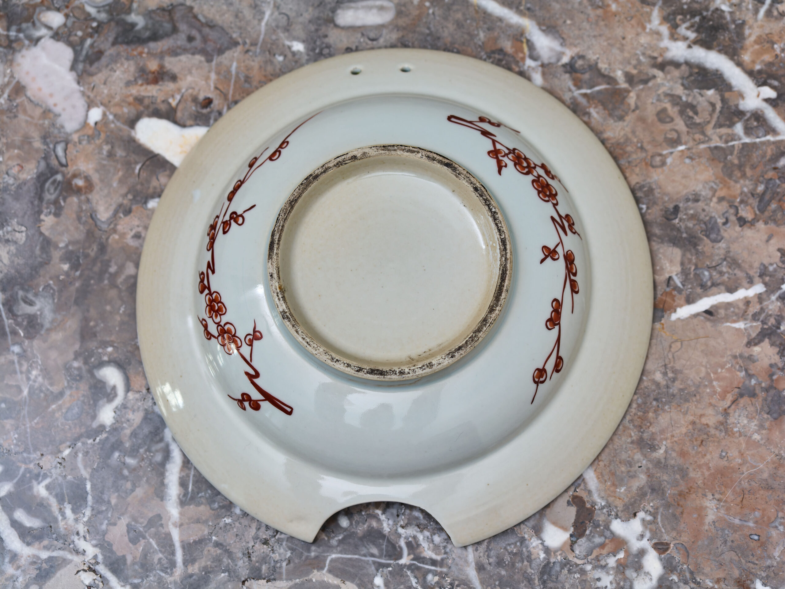 Rasierteller aus japanischem Imari-Porzellan in einer Geschenkbox – Bild 3