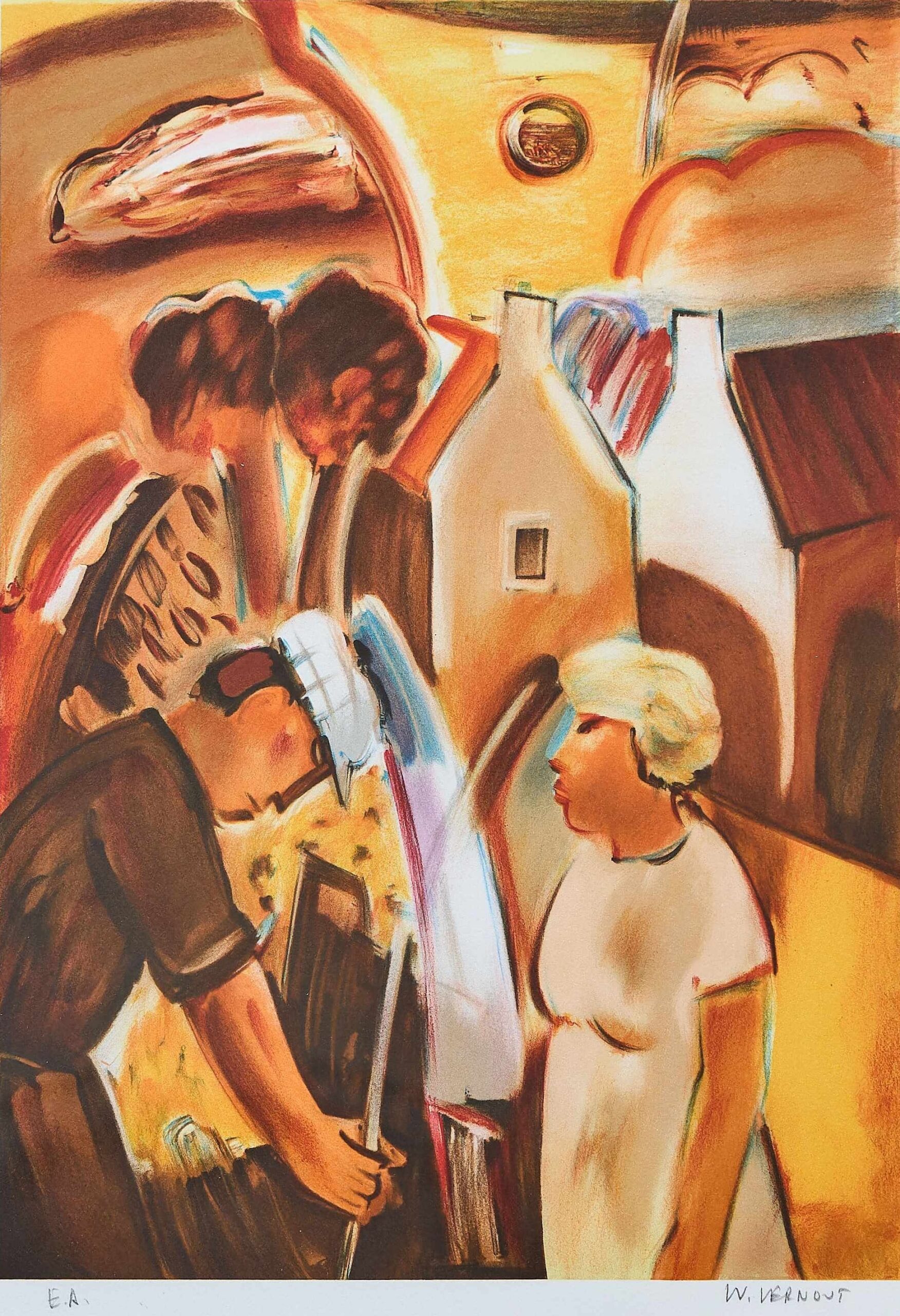 Ward Lernout – Lithographien EA – Bild 9