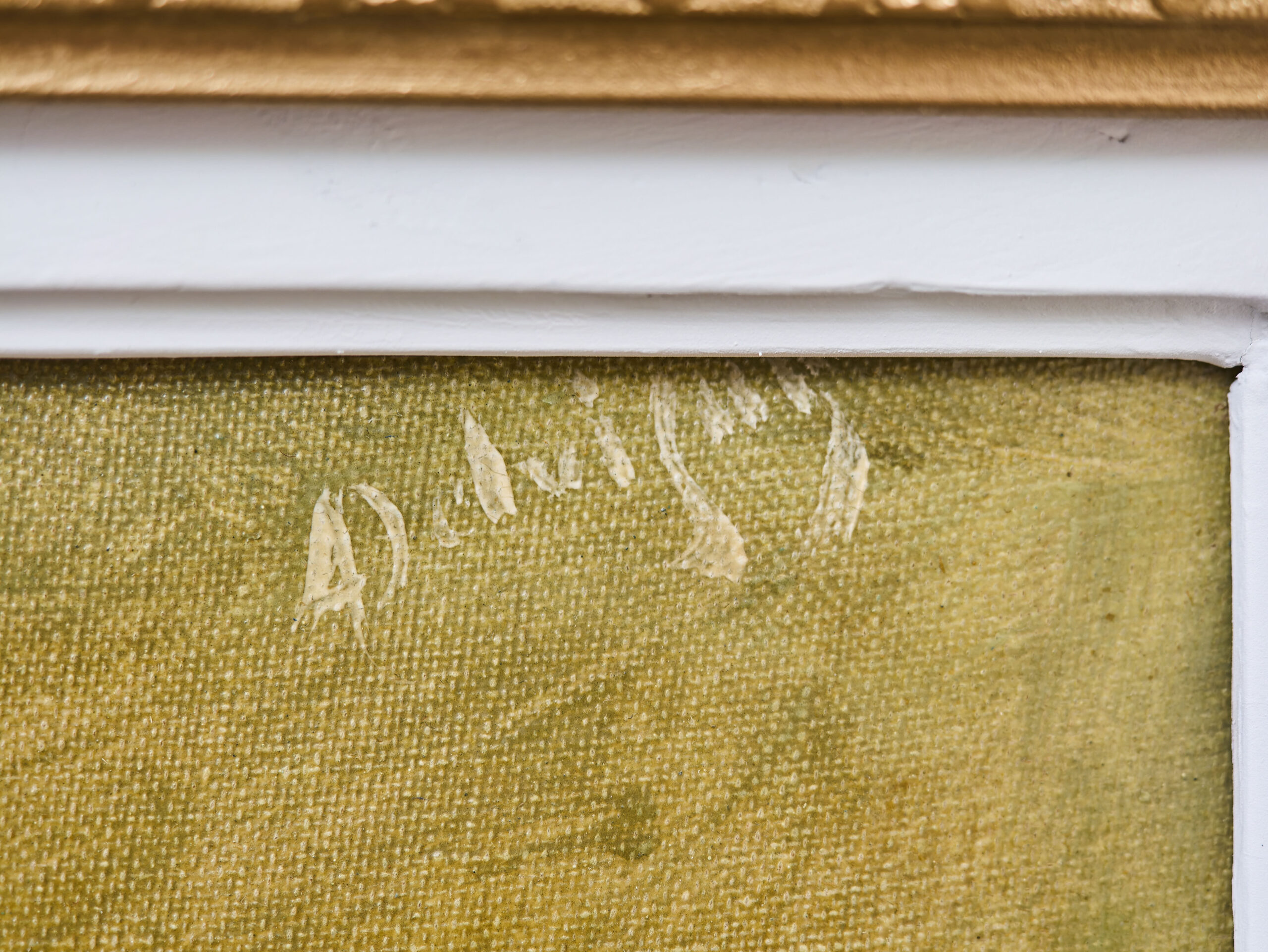 Großes Bild mit Blumenstillleben, unterzeichnet – Bild 10