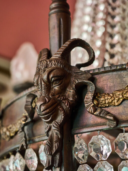 Large antique chandelier Ludvík XVI - Pear - Image 10